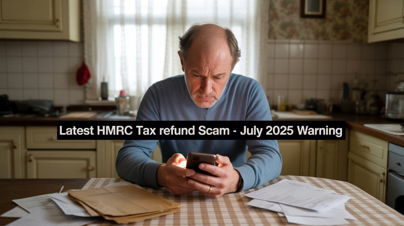 Latest HMRC Tax Refund Scam Targeting UK Citizens (July 2025)