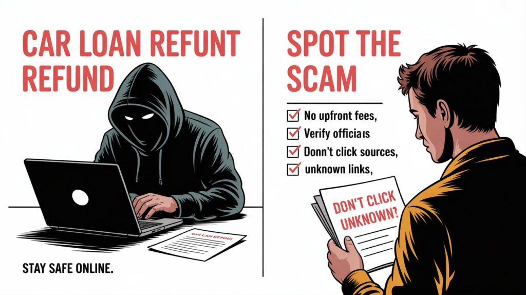 Fake Car Loan Compensation Scams