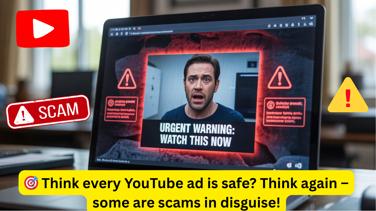 Scam Ads on YouTube: The Rising Digital Threat You Can’t Afford to Ignore